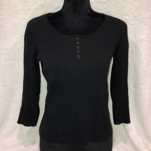 Ralph Lauren Medium black long sleeve top
